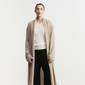 Cashmere Longline Feather